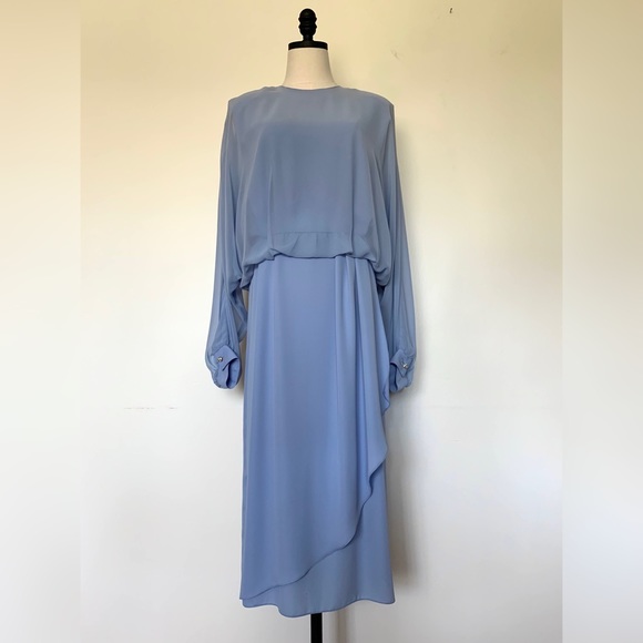 Susan Howard Dresses & Skirts - Cornflower Blue Soap Opera Dress
